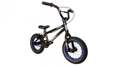 BMX Велосипед FitBikeCo MISFIT 12 / 2020 / 13.25" / ED Black-Blue, цвет чёрно-синий