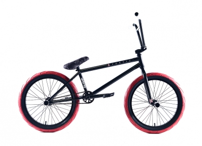 BMX Велосипед Division Fortiz, цвет чёрно-красный