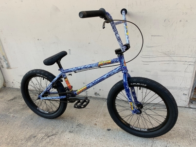 BMX Велосипед Stolen Creature Angry Blue, цвет Синий шторм