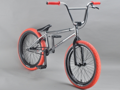 BMX Велосипед Mafia Bikes Kush 2+ Chrome, цвет Хром