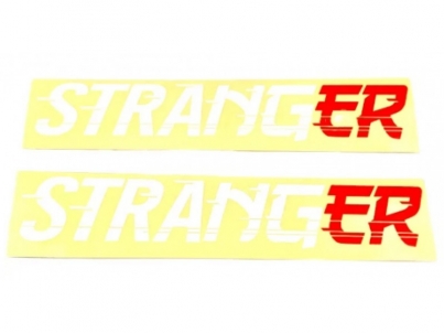  Stranger Drift Sticker, цвет Бело-красный