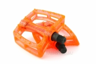 Педали Colony Fantastic Plastic, цвет: Оранжевый, Резьба: 9/16