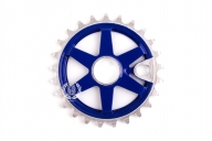 Звезда Imperial Bikes TE-37 Colour, цвет: Синий, Кол-во зубьев: 25 зубов, Защита: 0, Диаметр оси: 0